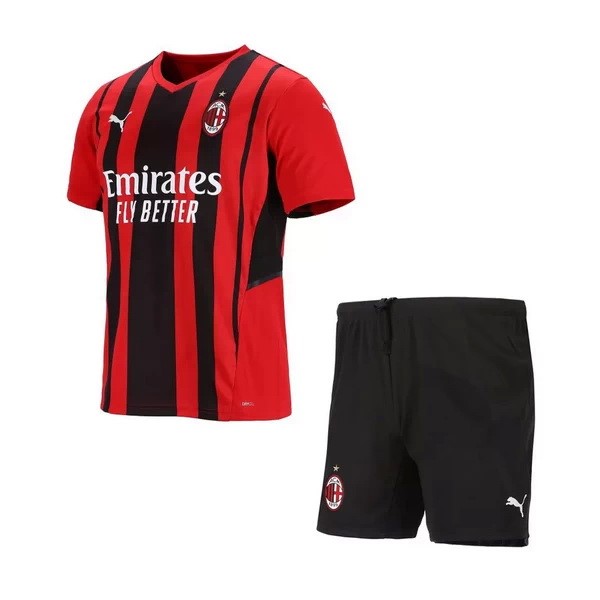 Camiseta AC Milan 1ª Niño 2021 2022 Rojo